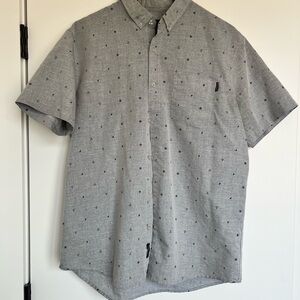 Men's Gray Short Sleeve Shirt - XL - NWOT - Molokai Surf Co.